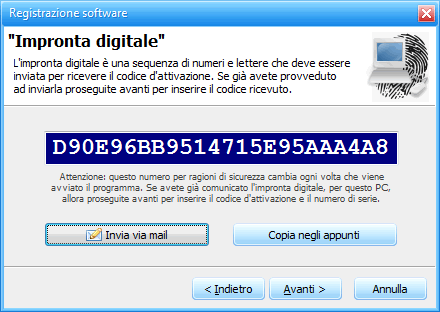 Impronta digitale