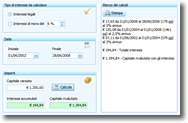 Calcolo degli interessi legali o di mora
