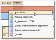 Menu locale